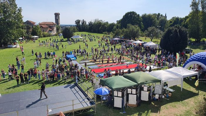 La palestra più bella, al parco della Magana La palestra più bella, al parco della Magana