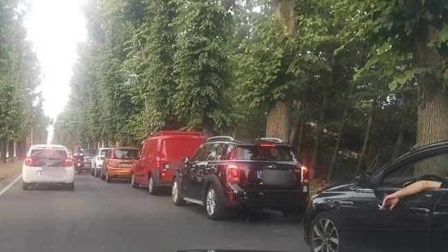 Lunghe code dopo l'attivazione del nuovo semaforo a Borsano
