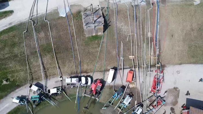 Conselice in azione dopo l'alluvione - foto dalla pagina del Comune Conselice in azione dopo l'alluvione - foto dalla pagina del Comune