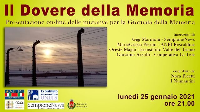 L'osteria sociale La Tela di Rescaldina propone sei appuntamenti per non dimenticare