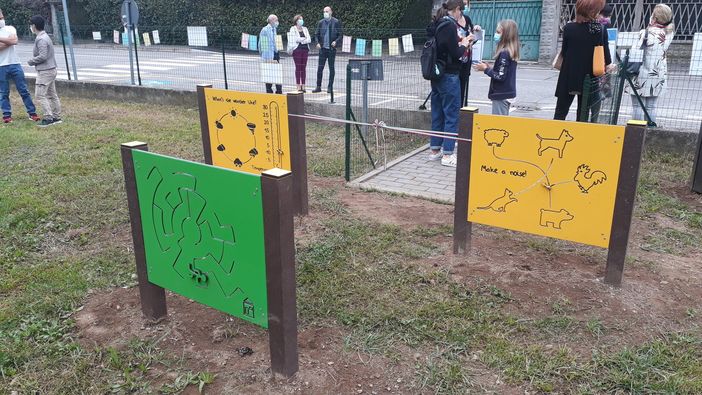 L'area inclusiva di via Vercelli a Marnate