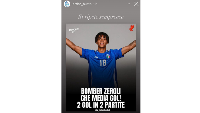 Zeroli gol in Nazionale. Che orgoglio grande per l'Ardor