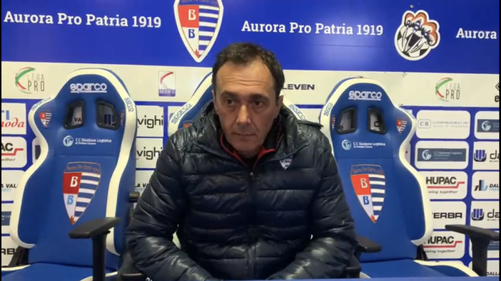 Luca Prina dopo la partita con il Trento