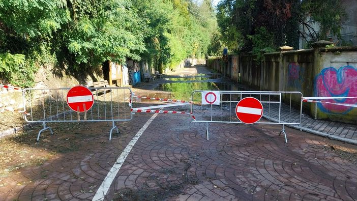 Pericolo scariche elettriche dopo maltempo, chiusa la pista ciclopedonale a Solbiate