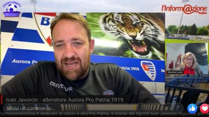 Javorcic: «Io mi sento figlio della Pro Patria, credo nei playoff con i ragazzi e siamo fieri di farvi sognare» Javorcic: «Io mi sento figlio della Pro Patria, credo nei playoff con i ragazzi e siamo fieri di farvi sognare»