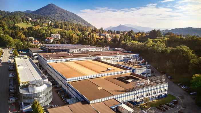 Lo stabilimento della Lindt di Induno Olona
