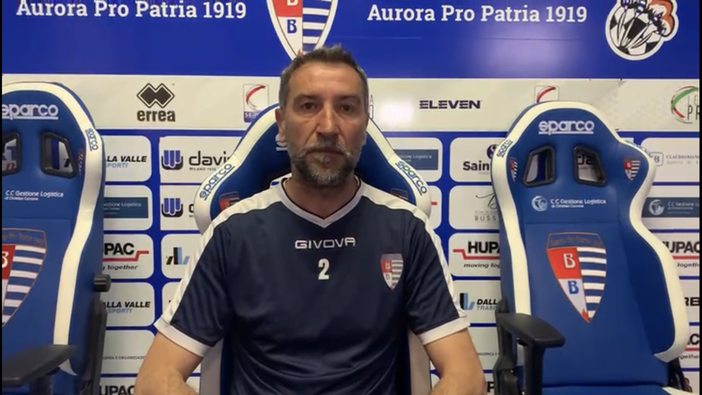 «Contro il Mantova una partita insidiosa. Ma la Pro Patria dovrà essere pronta. E concentrata solo sul campo»