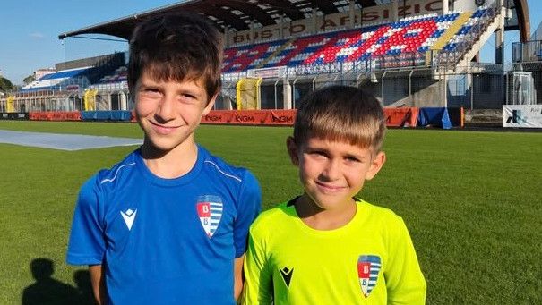 Giovanni e Noan alla Pro Patria Giovanni e Noan alla Pro Patria