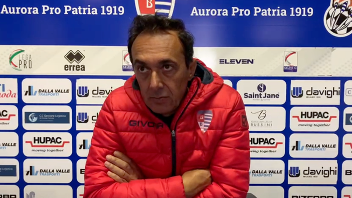 Luca Prina alla vigilia di Pro Sesto - Pro Patria