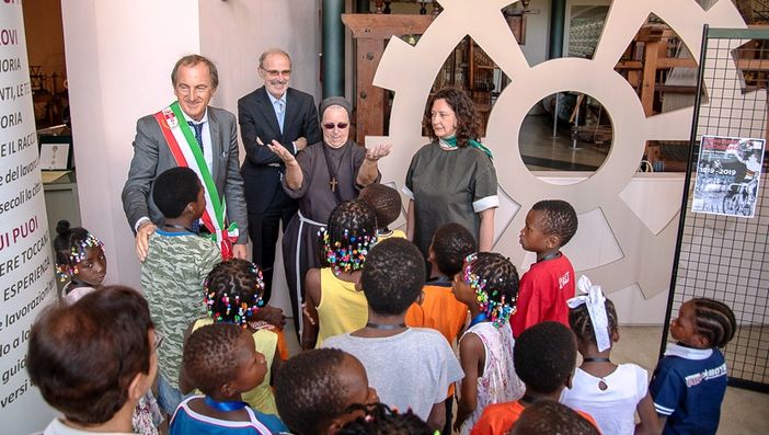 35 bambini di Haiti accolti a Busto grazie all’opera di Suor Marcella