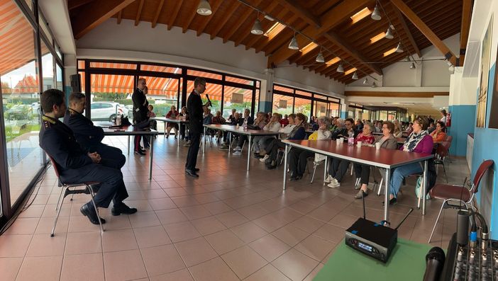 L'incontro all'oratorio di Sacconago (foto per cortesia di Fabio Piantanida)