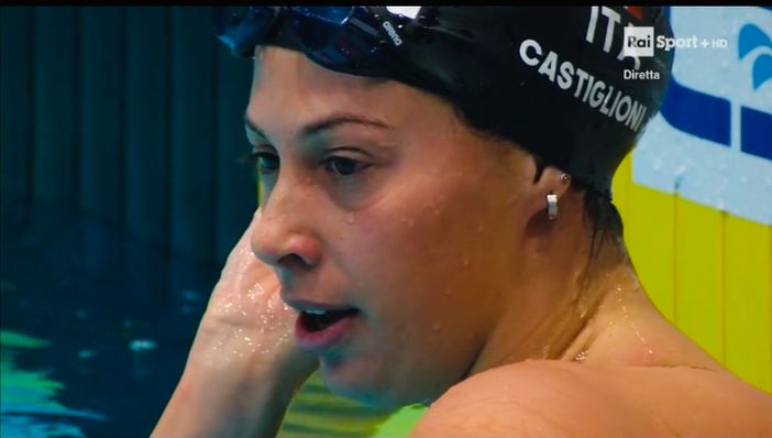 Arianna Castiglioni quinta nei 100 rana