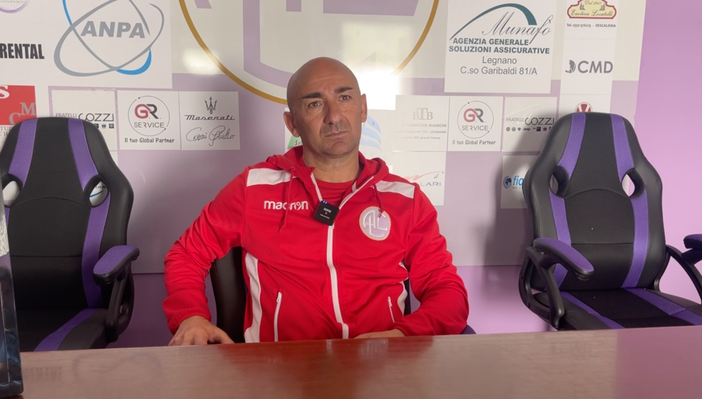 L'allenatore Marco Sgrò