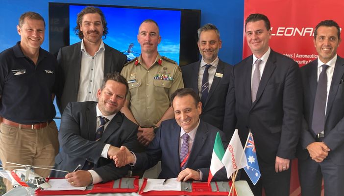 Leonardo: Toll Helicopters ordina due ulteriori AW139 per supportare le Forze Armate australiane