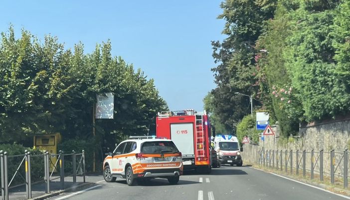 I soccorsi sul luogo dell'incidente