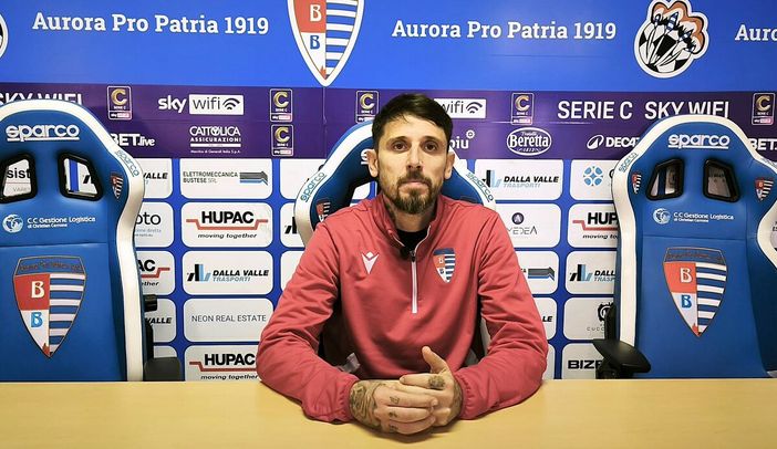 VIDEO. Greco, la scossa alla Pro Patria: «Basta complimenti, ora voglio essere più sporco e vincere»