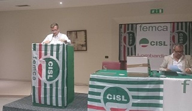 Paolo Ronchi riconfermato segretario generale della Femca Cisl Lombardia