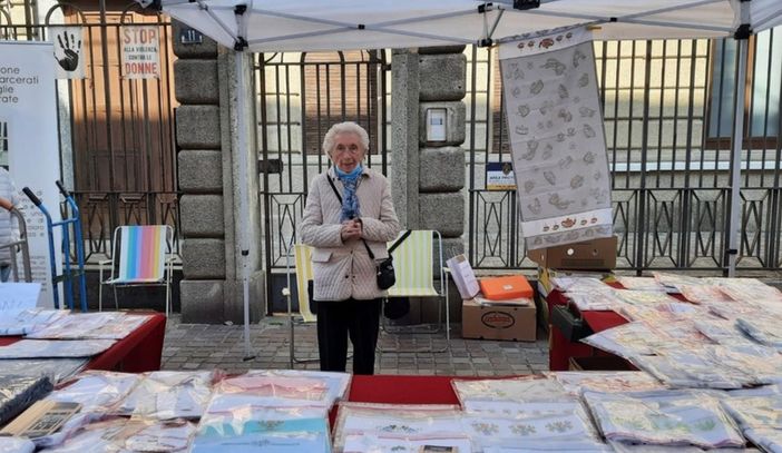 Gina Ciapparella Albè: una vita intrecciata di dedizione, tra carcere e ricami