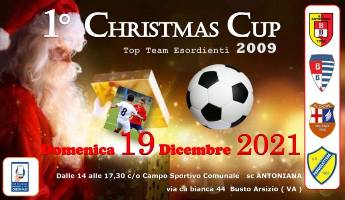 Antoniana, vai con la Christmas Cup