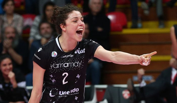 Alice Degradi, fin da giovanissima in maglia Uyba. Poi sei stagioni lontano &quot;da casa&quot;