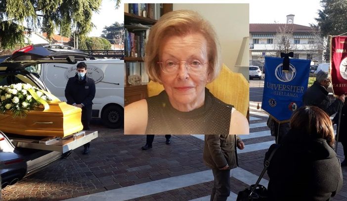 Il funerale della maestra Sciascia