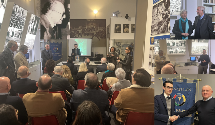 Al museo della Scherma una serata incantata tra il ricordo di Cesare Vago e il libro su Mangiarotti. A destra il passaggio di consegne tra Castiglioni e La Torre Al museo della Scherma una serata incantata tra il ricordo di Cesare Vago e il libro su Mangiarotti. A destra il passaggio di consegne tra Castiglioni e La Torre