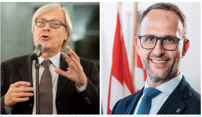 Lampeggianti accesi, il Canton Ticino risponde a Sgarbi: «Non tornerà in Svizzera? Qui i deputati non hanno le auto blu» Lampeggianti accesi, il Canton Ticino risponde a Sgarbi: «Non tornerà in Svizzera? Qui i deputati non hanno le auto blu»