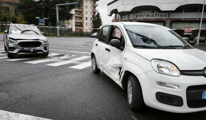 Incidente a Castellanza tra via Pomini e corso Matteotti Incidente a Castellanza tra via Pomini e corso Matteotti
