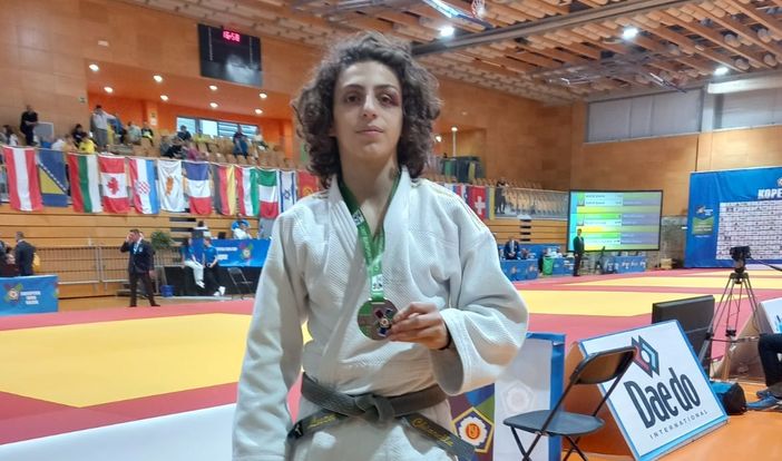 Luca Chiarella ha dimostrato doti tecniche e caratteriali nella competizione di Koper Luca Chiarella ha dimostrato doti tecniche e caratteriali nella competizione di Koper