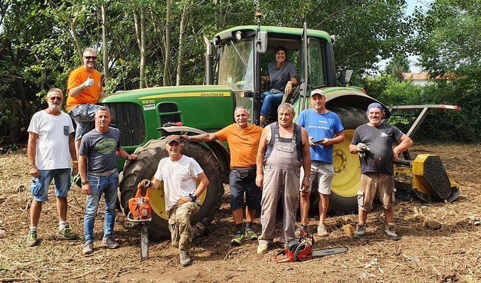 Al lavoro per realizzare il Mai Paura Camp