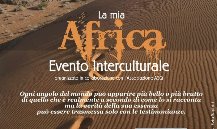 Alla Galleria Boragno l'evento interculturale “Tracce nel mondo - La mia Africa” Alla Galleria Boragno l'evento interculturale “Tracce nel mondo - La mia Africa”