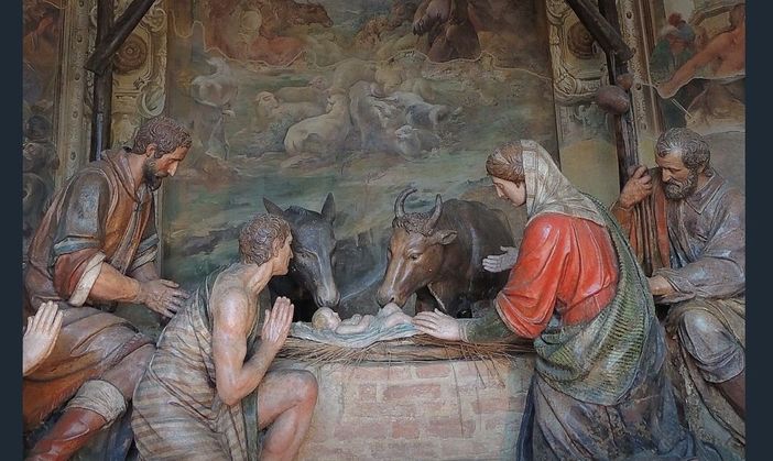 Varese: preghiera per la Pace davanti al presepe vivente