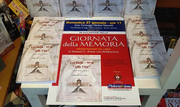 “ALLA VITA”: presenta e racconta Samuel Artale “ALLA VITA”: presenta e racconta Samuel Artale