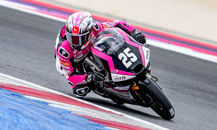 Junior Gp a Misano, la grinta di Leo