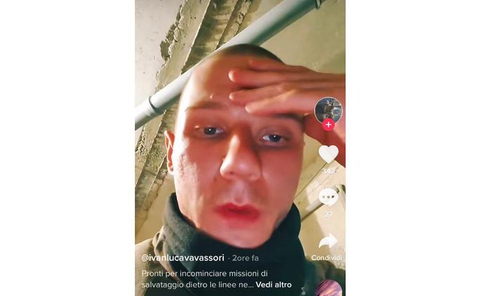 Ivan Vavassori nel suo ultimo video