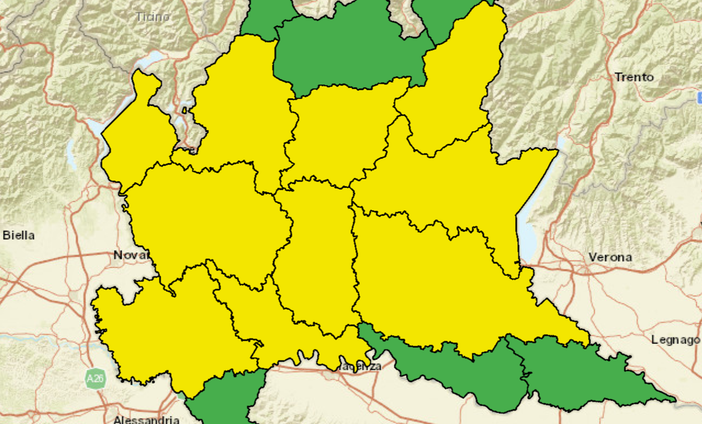 Doppia allerta meteo: rischio temporali forti e criticità idrogeologica nel sud della provincia