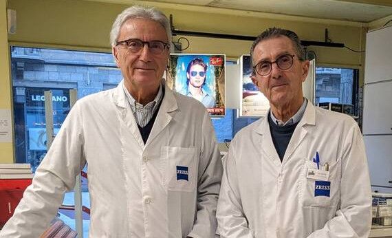 I titolari Guido Nebuloni e Giuseppe Gallo Stampino