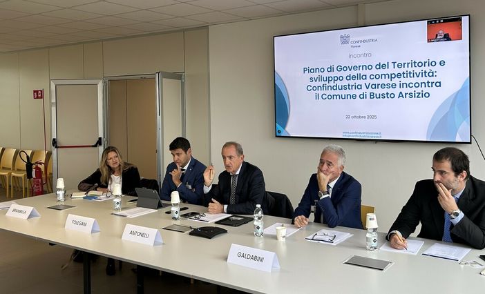 Nuovo Pgt, Confindustria e Comune di Busto a confronto