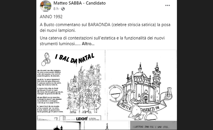 Lampioni, Sabba rispolvera la “Baraonda”. Malumori sul tavolo giovani, Forza Italia: «L’assessore faccia mea culpa»