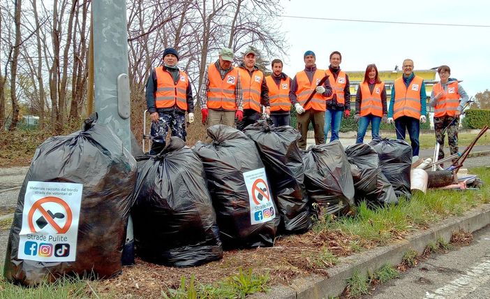 Una delle immagini postate dai volontari