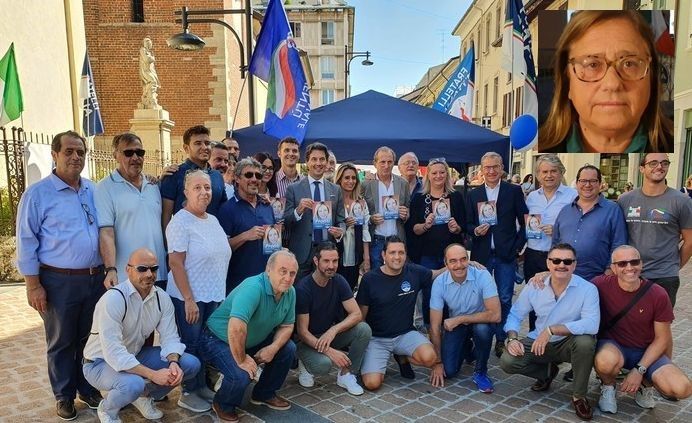 Foto d'archivio. Nel riquadro, Paola Frassinetti Foto d'archivio. Nel riquadro, Paola Frassinetti