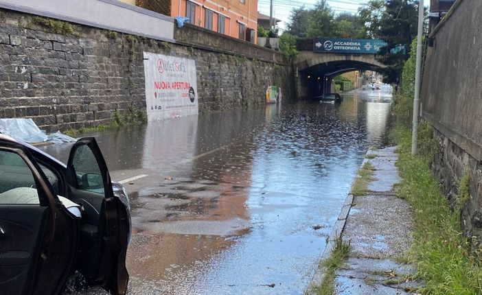 Maltempo sul Bustese: cento richieste di intervento ai vigili del fuoco Maltempo sul Bustese: cento richieste di intervento ai vigili del fuoco