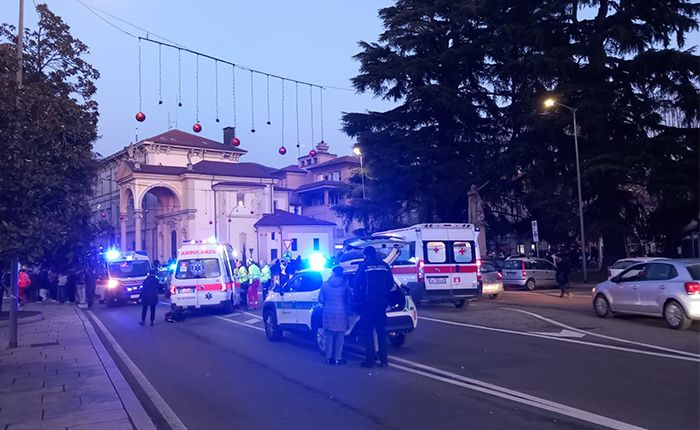 foto dell'incidente tratta da Luinonotizie.it