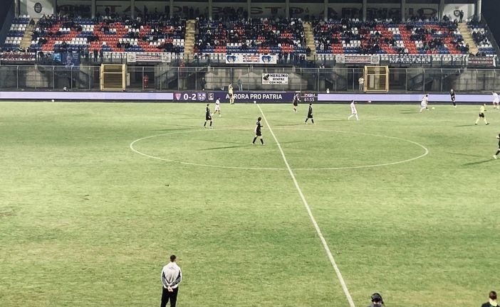 Brescia letale in due lampi: la Pro Patria si scioglie in avvio di ripresa