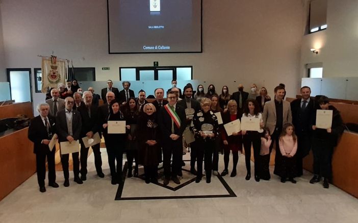 Benemerenze civiche a Gallarate: la città ha premiato i suoi talenti e riaffermato i suoi valori