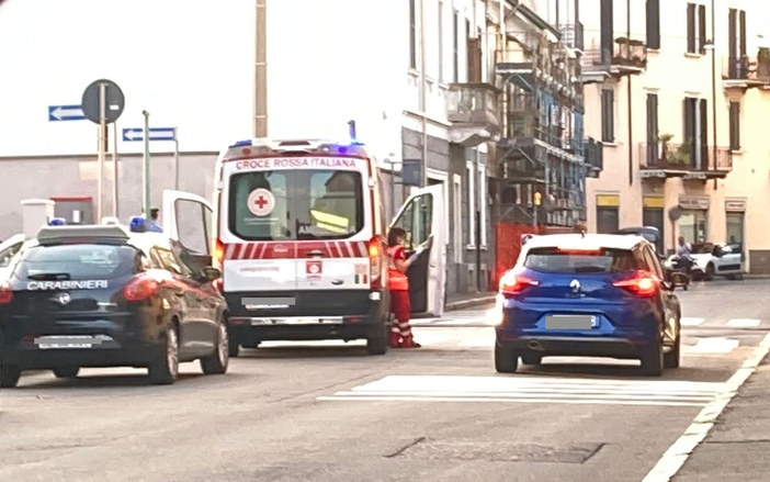L'incidente è avvenuto all'altezza di via Castelmorrone e via Orazio