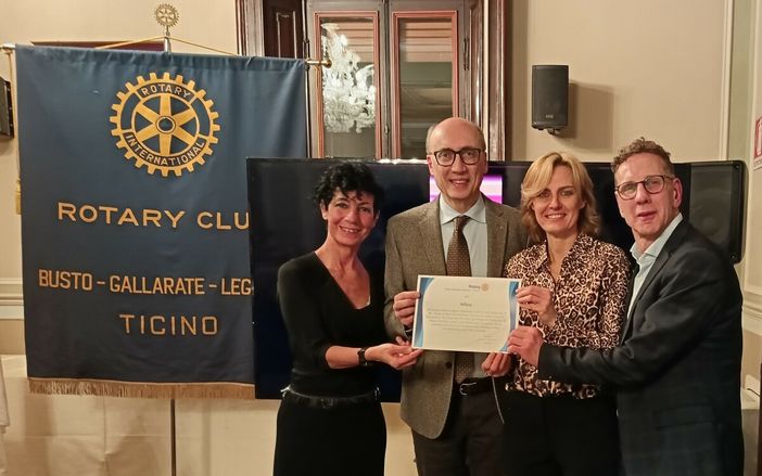 Un nuovo pulmino per i bambini di Progetto Pollicino. Con l’aiuto di Rotary Club “Ticino”