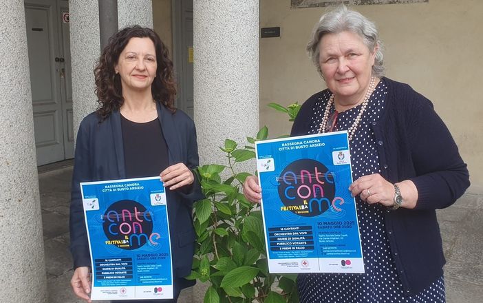 Da sinistra, Manuela Maffioli e Maby Kubicek Da sinistra, Manuela Maffioli e Maby Kubicek