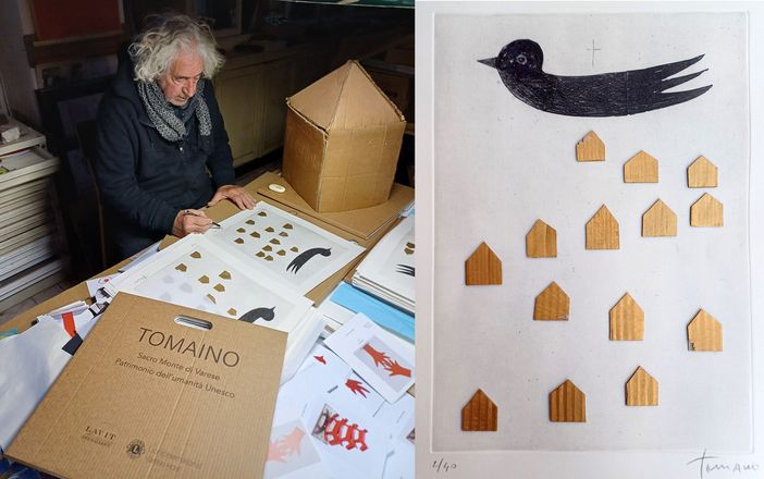 L'arte che illumina il Sacro Monte: la grafica di Tomaino a sostegno della spiritualità e della comunità L'arte che illumina il Sacro Monte: la grafica di Tomaino a sostegno della spiritualità e della comunità