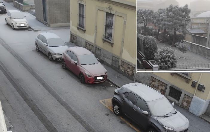 FOTO. Il gelo imbianca la zona dei Cinque Ponti